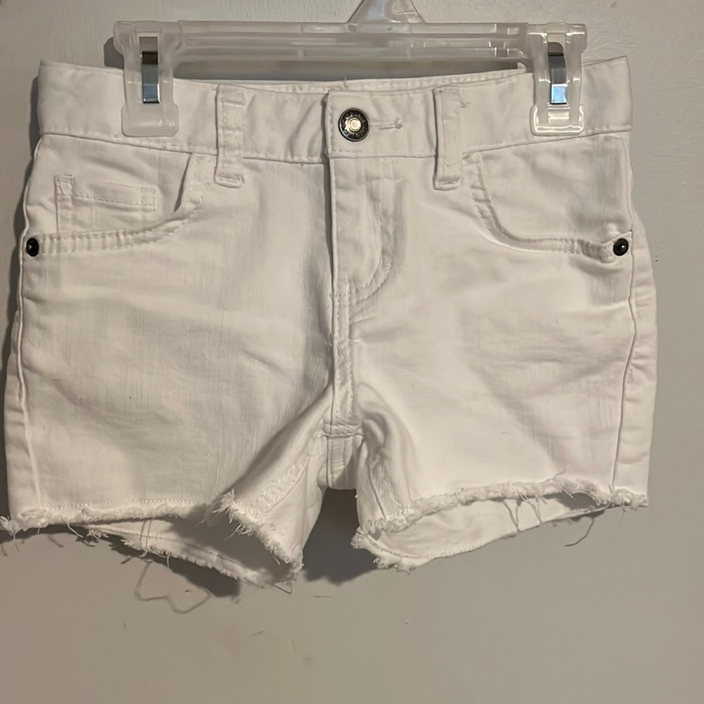 Cat & Jack white jean shorts